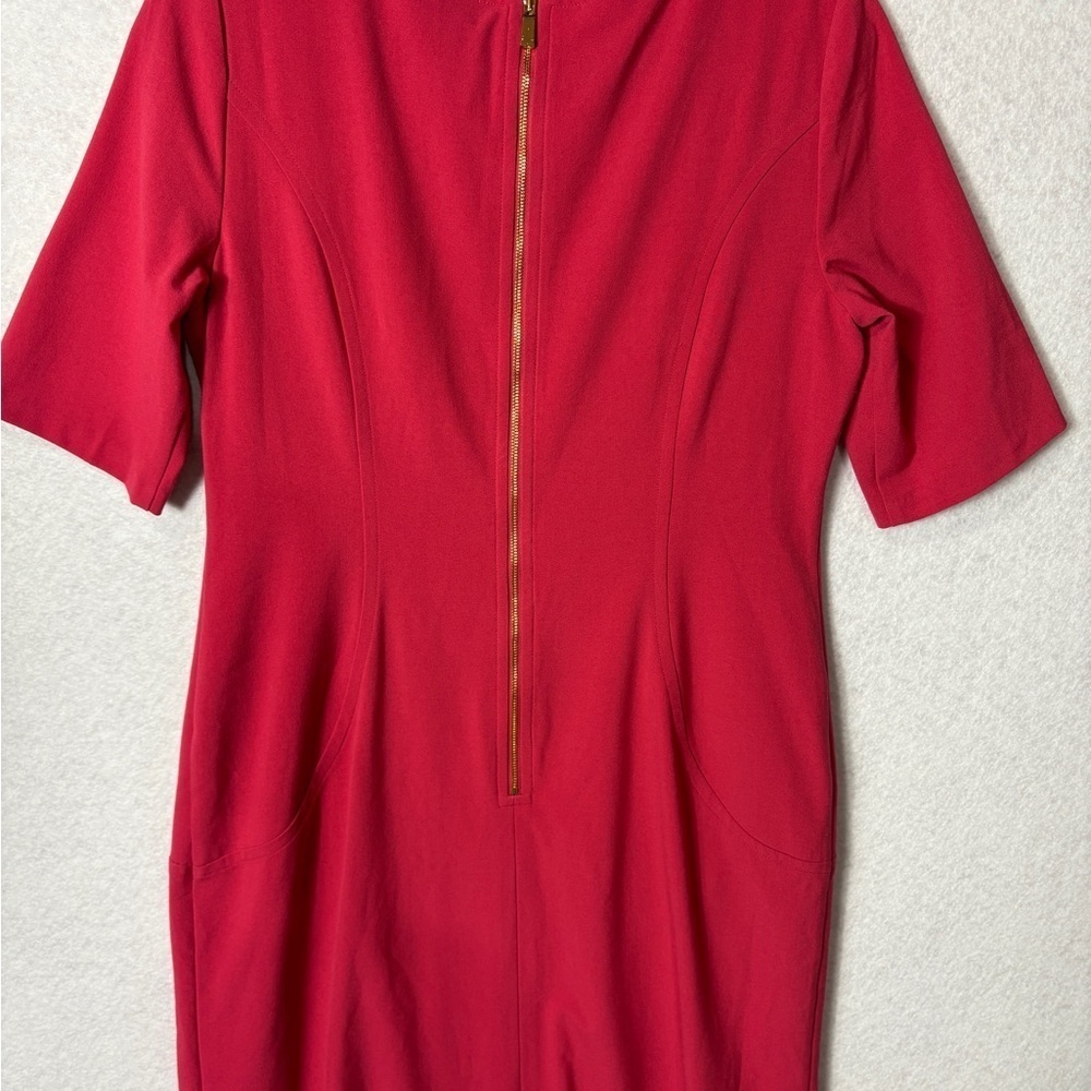 VINCE CAMUTO Pink Dress Size 12 - Picture 3 of 4